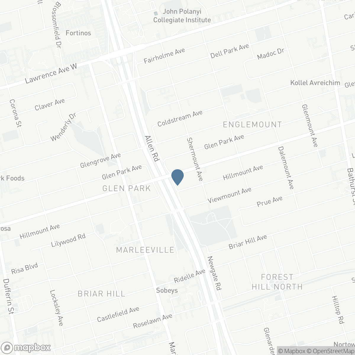 743 GLENCAIRN AVENUE, Toronto, Ontario M6B 1Z9